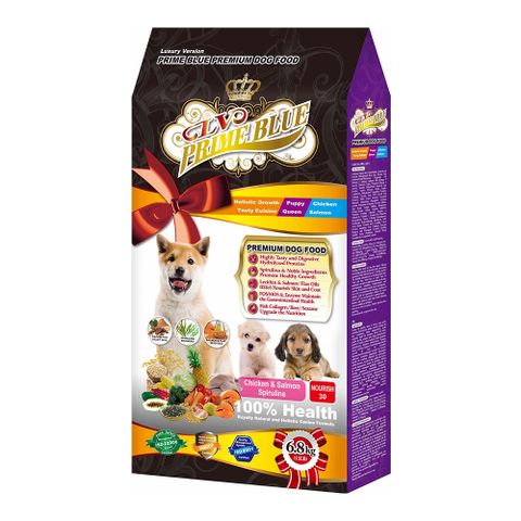 【LV藍帶精選】2包超值組 滋補幼母犬6.8kg(紐澳雞肉鮭魚+藍藻食譜)