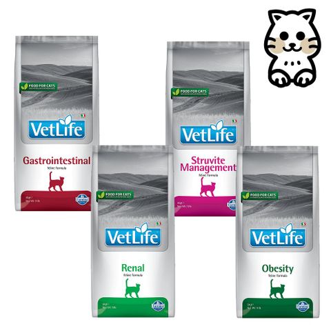 Farmina 法米納 VetLife 天然處方系列（VC）貓用 5kg (貓飼料)