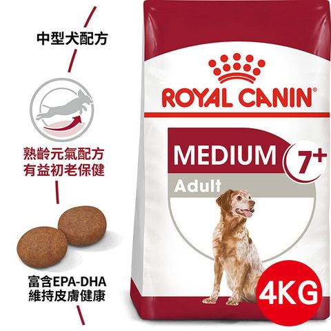 ROYAL 法國皇家 中型熟齡犬7+歲齡M+7 4KG