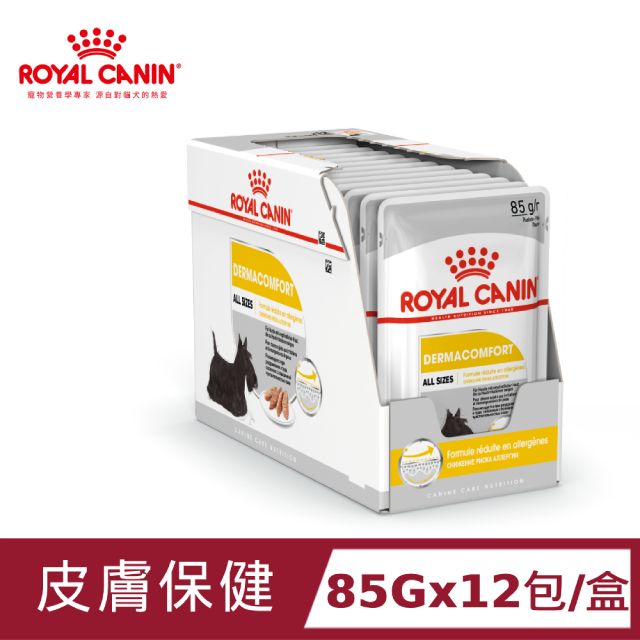 ROYAL 法國皇家 皮膚保健犬濕糧DMW 85Gx12包/盒