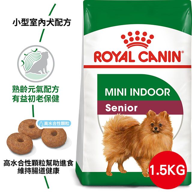 ROYAL 法國皇家 小型室內熟齡犬8+MNINA+8 1.5KG