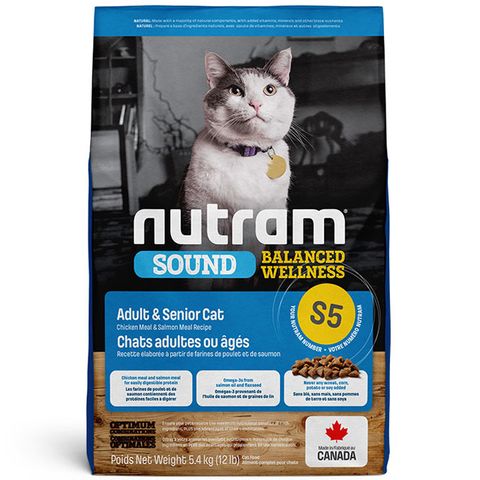 紐頓 S5成貓 雞肉鮭魚 5.4KG