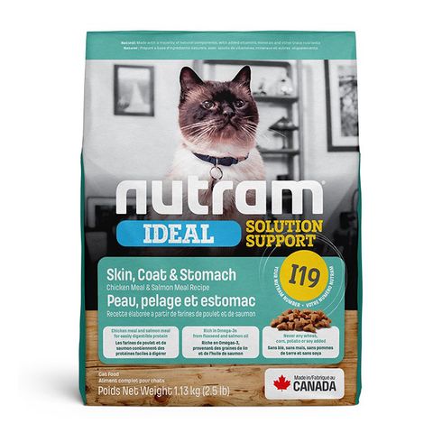 紐頓 I19三效強化貓 雞肉鮭魚1.13KG