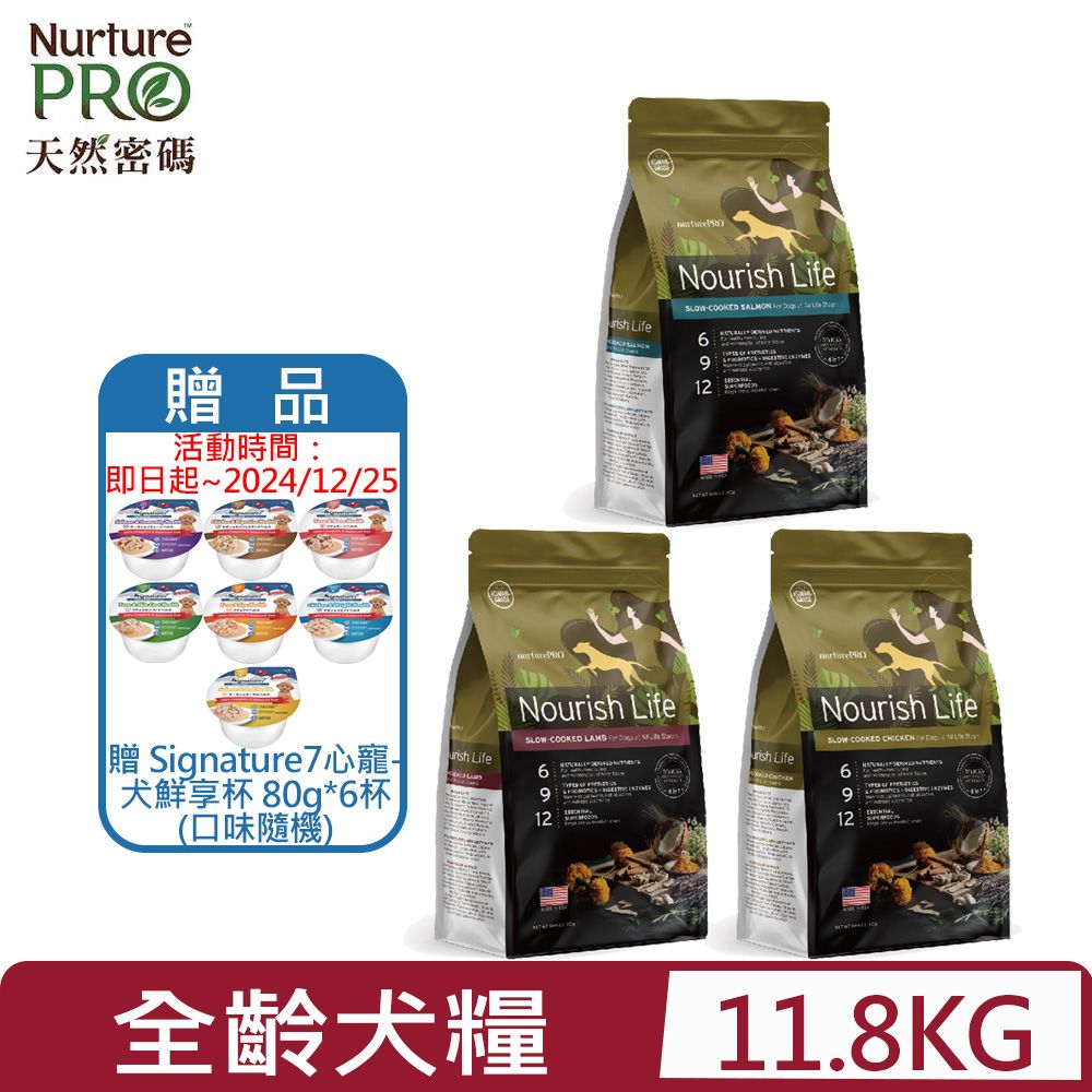 Nurture PRO 天然密碼 -低敏犬糧系列 26lb/11.8kg