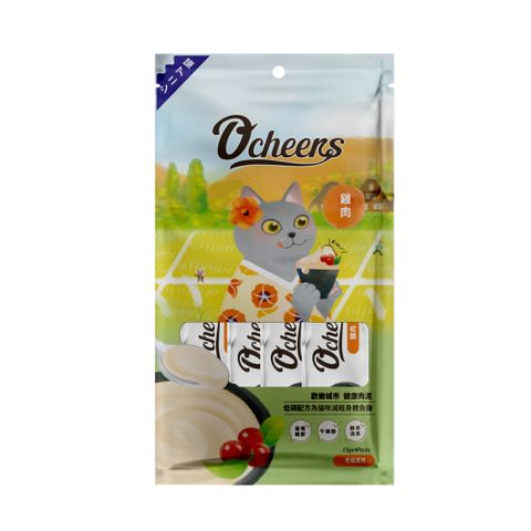O’cheers 歡樂肉泥 老貓-雞肉x5包