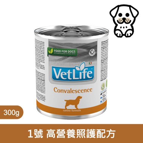 【Farmina 法米納】 獸醫寵愛天然處方罐犬用 高營養照護配方 300g*6罐