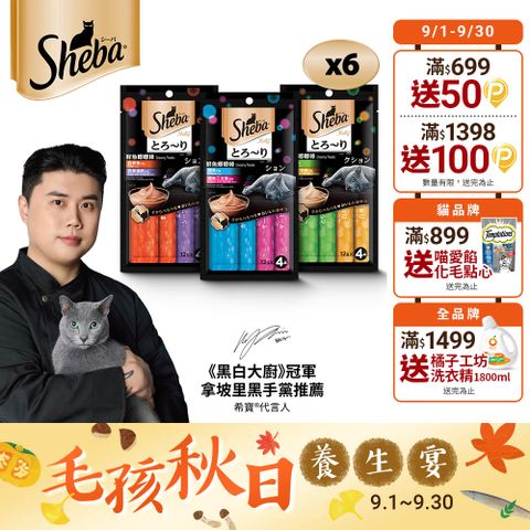 【SHEBA】誘惑泥 貓肉泥  48g*6入 寵物/貓零食/貓食