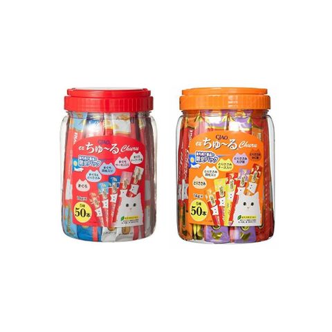 日本CIAO 啾嚕肉泥綜合桶14g*50入