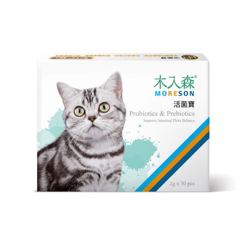 【木入森】貓咪活菌寶 30包裝