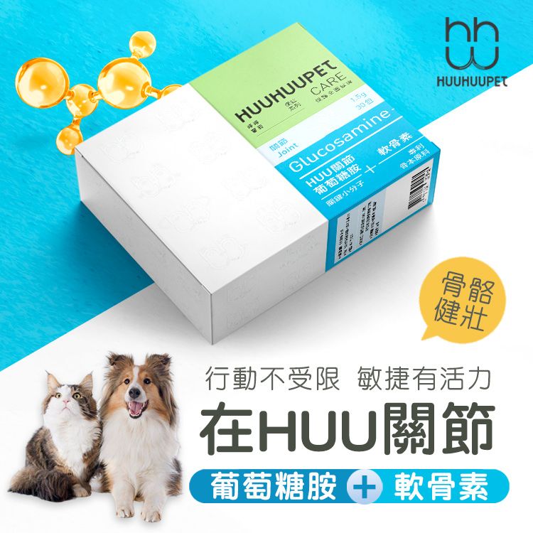 MAODAY 毛商行 呼呼寶貝 犬貓保健葡萄軟骨離胺酸 Huu關保健