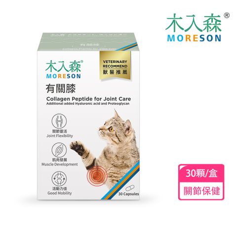 【木入森】貓咪有關膝 30顆/盒(關節保健)