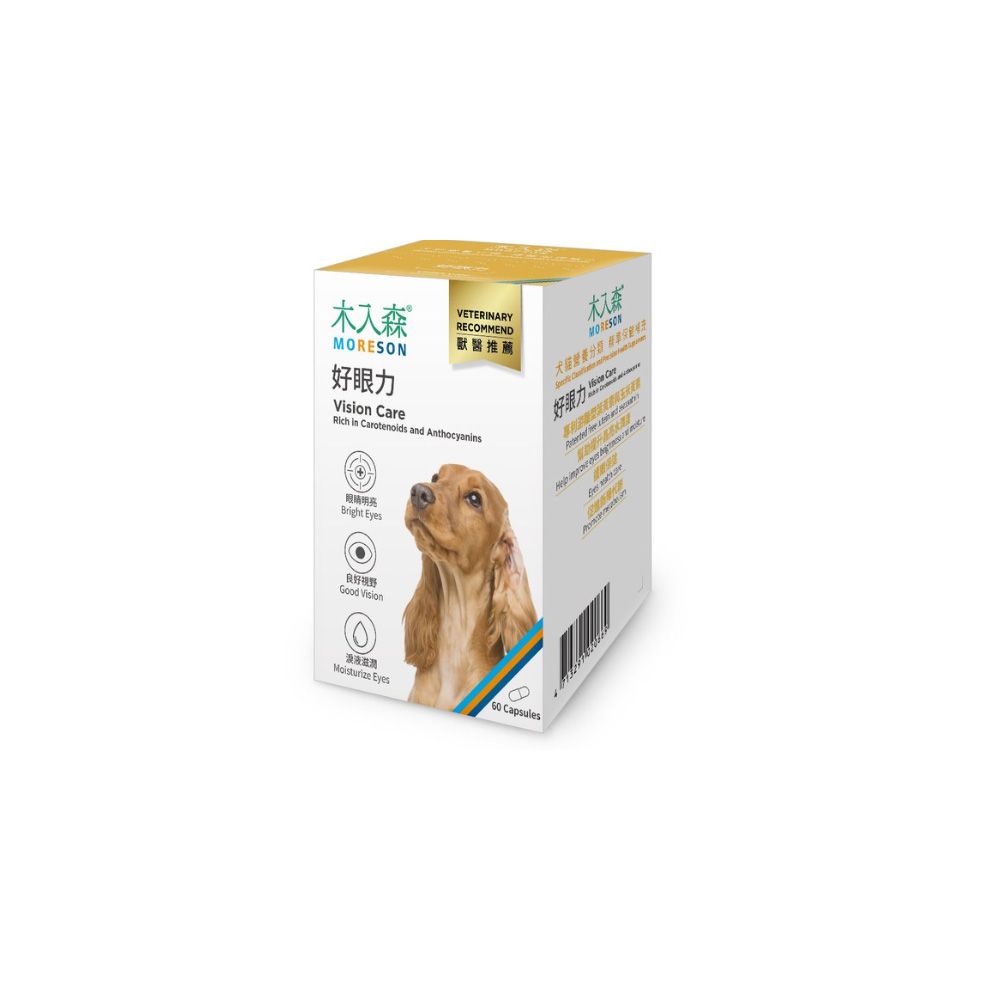 木入森 犬寶 好眼力/珍心動 60顆/盒 寵物狗狗 眼睛保養 心臟保健 營養補充 Dog Health