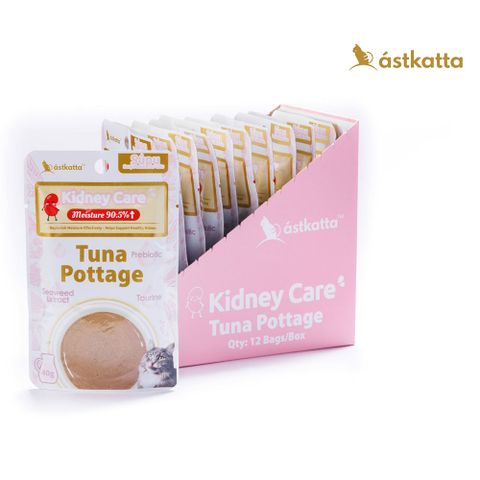 Astkatta冰島湯包 腎臟保健 鮪魚濃湯40g*12入〈腎臟保健〉非處方