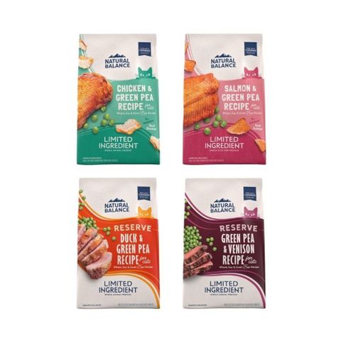 Natural Balance 自然平衡 單一肉源系列貓糧 4磅