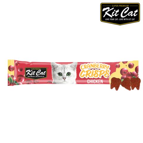 Kit Cat Kitcat 蔓越莓脆片20g-雞肉