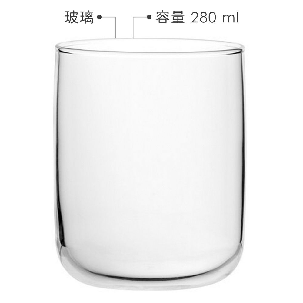 Pasabahce Iconic玻璃杯(280ml) | 水杯 茶杯 咖啡杯