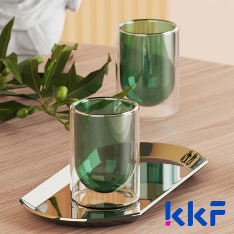 【吻吻魚 KKF】懸浮玻璃水杯 230ml