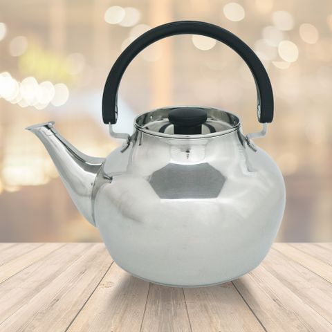 金緻316不鏽鋼笛音壺-3.6L