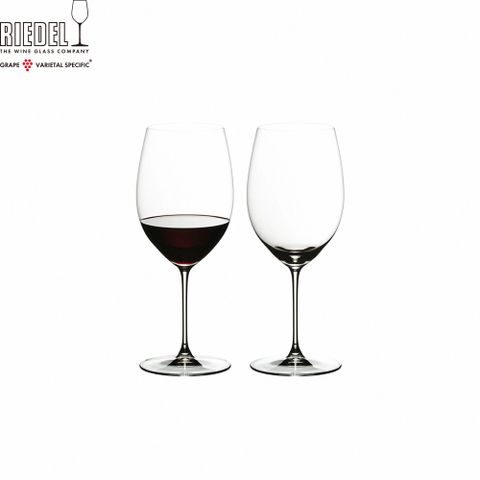 【Riedel】Veritas Cabernet/Merlot 卡本內/梅洛紅酒杯-2入_625ml