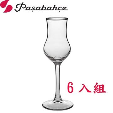 土耳其Pasabahce高腳品酒杯95cc-6入組