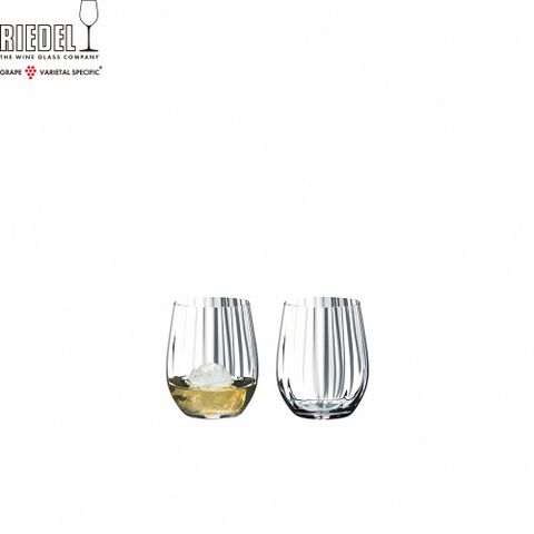 【Riedel】TUMBLER COLLECTION Whisky 威士忌杯-Optical O-2入_344ml