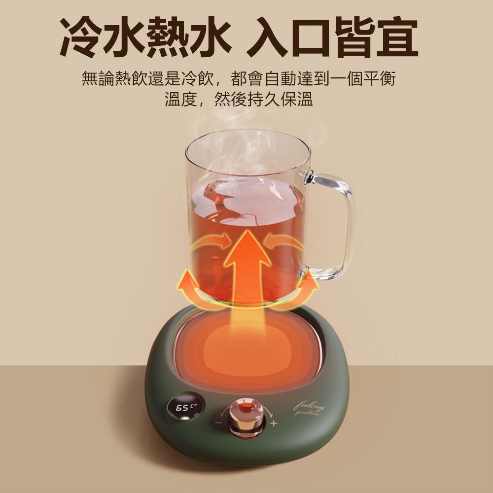 Sily 智能數顯恆溫杯墊 家用桌面保溫杯墊 溫奶器/熱奶器/暖奶機/攪拌器/咖啡攪拌杯墊 新年禮物 交換禮物