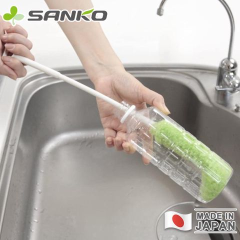 SANKO 【日本】日本製細口水瓶清潔刷-2入組