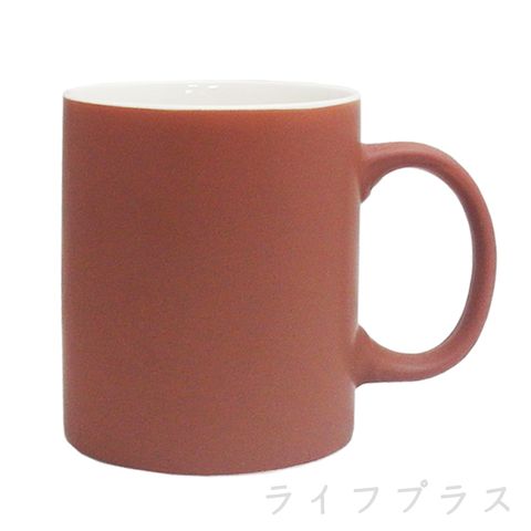 一品川流 色釉馬克杯-320ml-咖啡色-1入