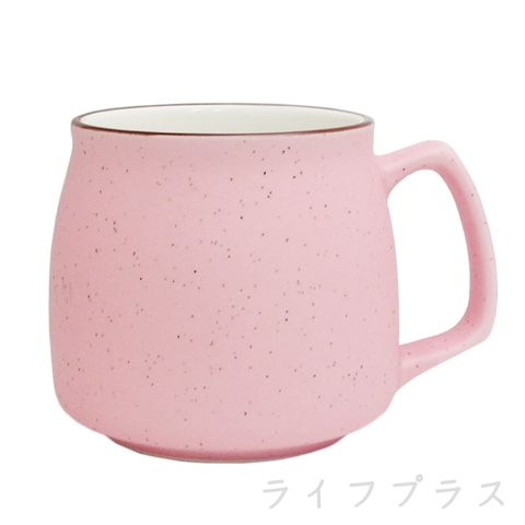 一品川流 滿天星馬克杯-380ml-粉紅色-1入