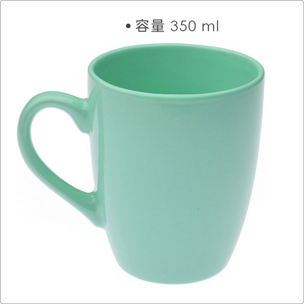 VERSA 陶製馬克杯(青綠350ml) | 水杯 茶杯 咖啡杯