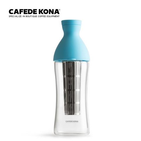 CAFEDE KONA 冷萃壺750ml(咖啡冷萃冷泡壺咖啡壺)-藍色