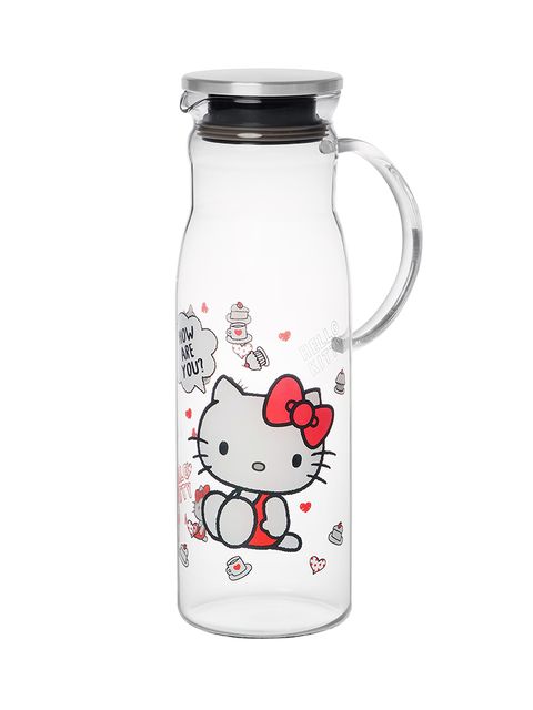 【台灣玻璃 x Hello Kitty】1.4L時刻陪伴耐熱玻璃涼水壺