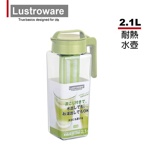 Lustroware 日本方形耐熱冷/熱水壺2.1L(附濾網)