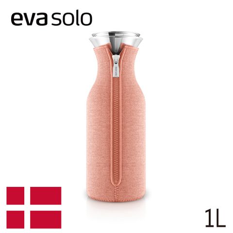 【Eva Solo】丹麥編織T冷水瓶-橘-1L
