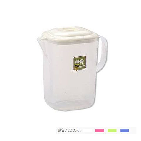 小品味塑膠冷水壺1.2L/桌上壺/冷熱飲壺(四色可選)