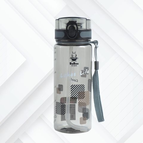 一品川流 亮點休閒壺-600ml-灰黑色-1入組