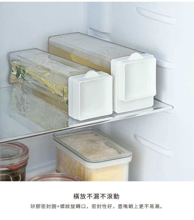 橫放不漏不滾動矽膠密封圈+螺紋旋轉口,密封性好,朝上更不易漏。
