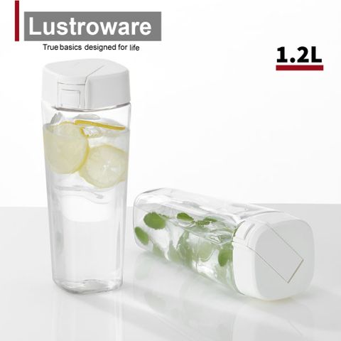 【Lustroware】日本岩崎密封耐熱冷水壺-1.2L(防漏可橫躺)