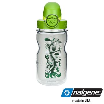 Nalgene 美國  OTF兒童運動型水壼 森林 375cc (登山健行水瓶/兒童水壺)