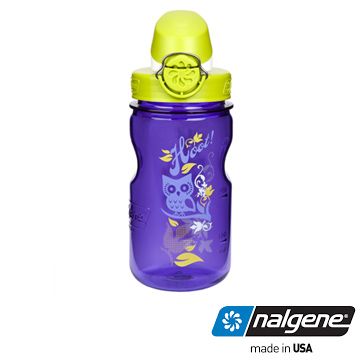 Nalgene 美國  OTF兒童運動型水壼 貓頭鷹 375cc (登山健行水瓶/兒童水壺)