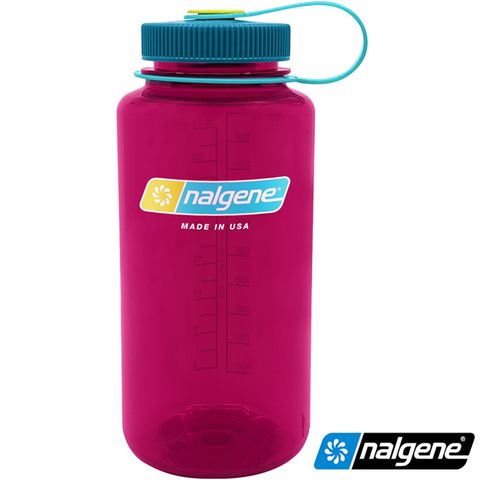 NALGENE 2178-2074 1000cc 寬嘴水壼 茄色