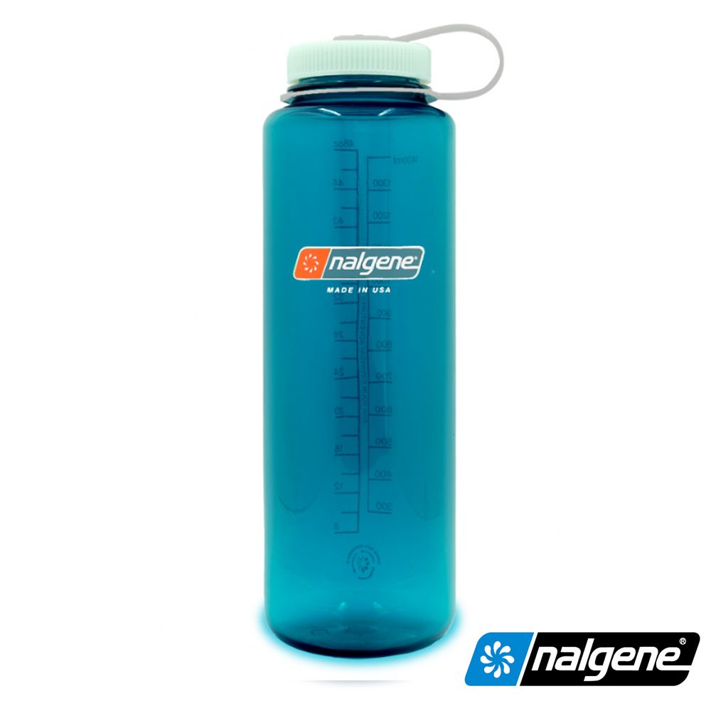 Nalgene  2020-0648 1500cc 寬嘴水壺 鱒魚綠(Sustain) (登山健行露營運動水瓶/)