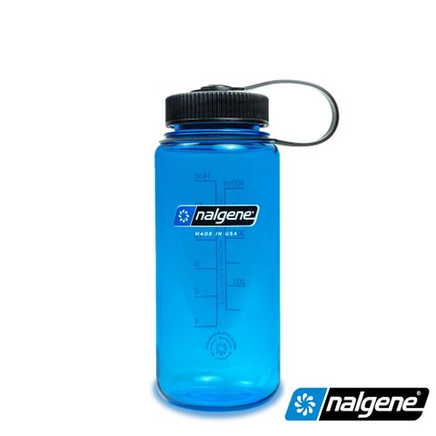 NALGENE 2020-1816 500cc 寬嘴水壺 灰藍色 (Sustain)