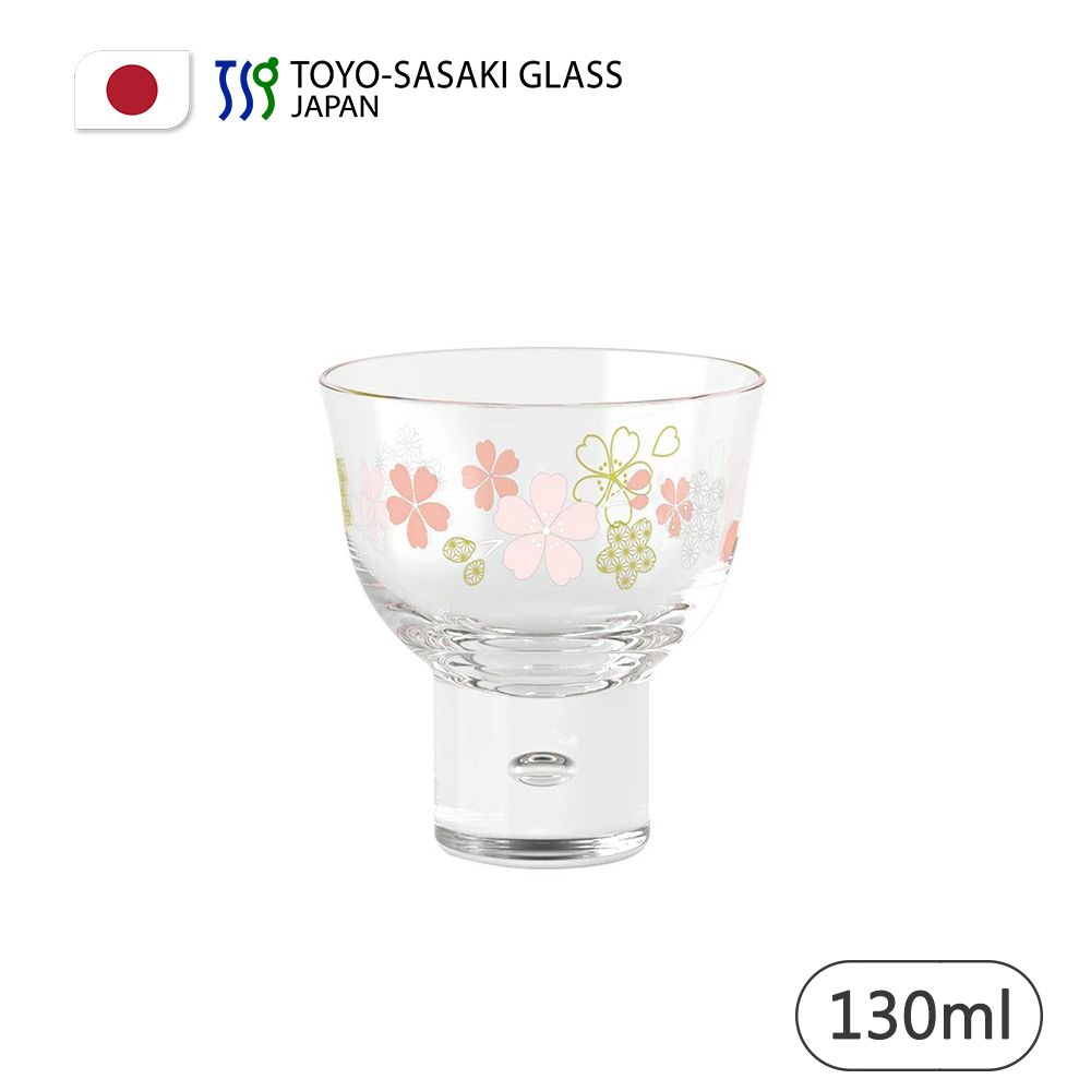  【TOYO SASAKI】日本製和紋櫻花酒杯/130ml