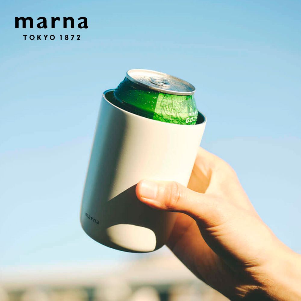 MARNA 日本品牌合易開罐保溫杯/隨行杯-350ml