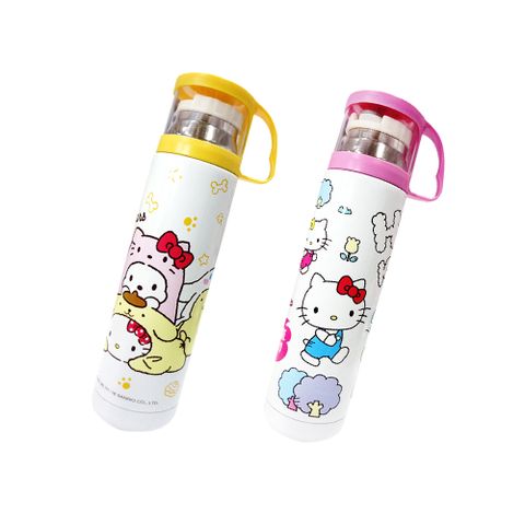 Sanrio 三麗鷗 不鏽鋼水瓶480ml 環保水瓶 保溫瓶【收納王妃】