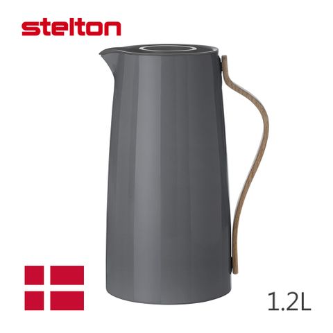 【Stelton】真空保溫咖啡壺/深灰