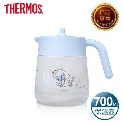 THERMOS 膳魔師 不鏽鋼真空保溫瓶500ml-小熊維尼星空露營篇(JOK-500WP-WW)