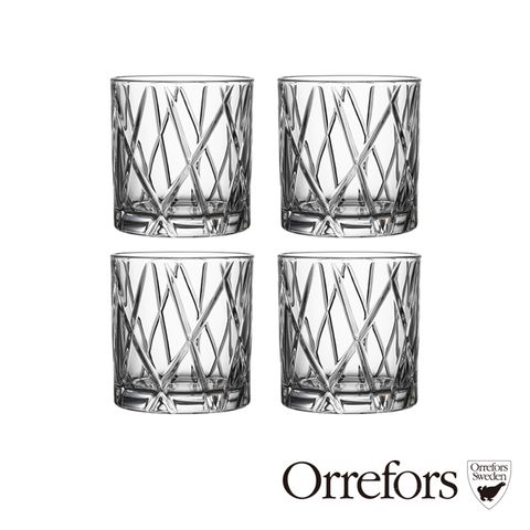 【ORREFORS】城市威士忌杯(4入)