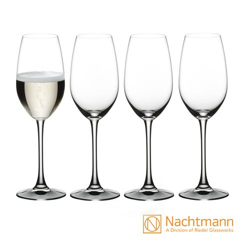 NACHTMANN 德國經典工藝酒杯 現正5折 維維諾-香檳杯260ml-4入ViVino